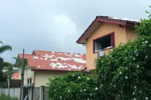 chuva de granizo