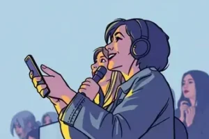 jovens engajados nas redes